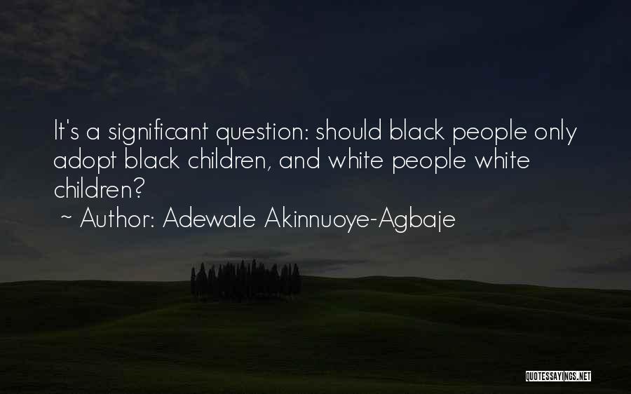 Adewale Akinnuoye-Agbaje Quotes 887511