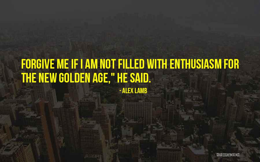 Adha Eid Quotes By Alex Lamb