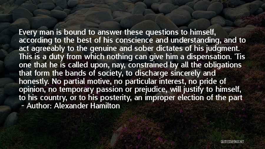 Adherence Quotes By Alexander Hamilton