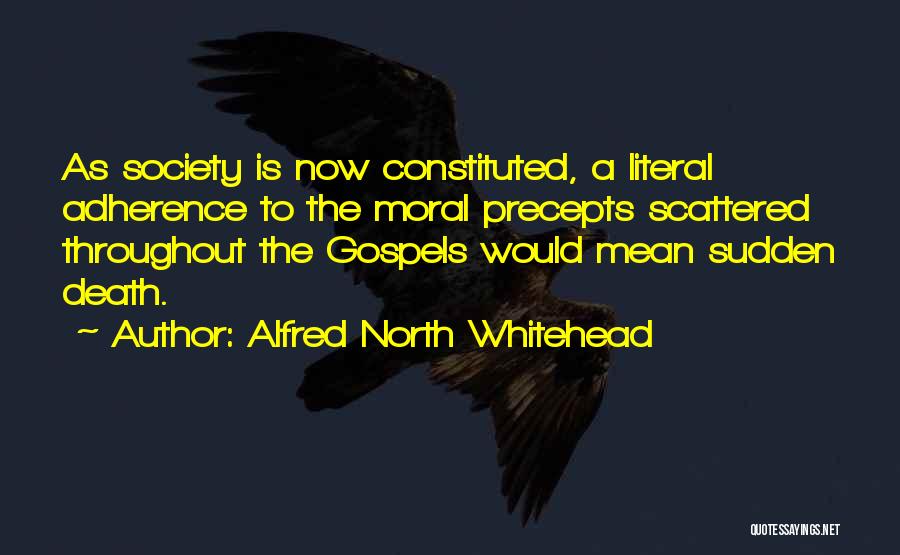 Adherence Quotes By Alfred North Whitehead