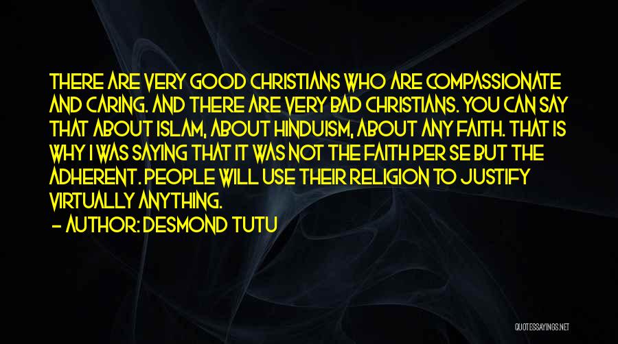 Adherent Quotes By Desmond Tutu