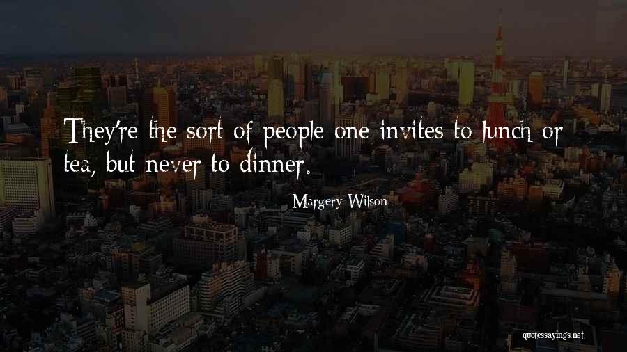 Adhirasam Quotes By Margery Wilson