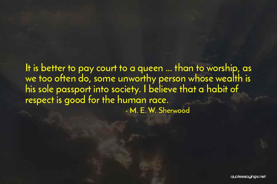 Adicional Significado Quotes By M. E. W. Sherwood Adicional Significado Quotes By M. E. W. Sherwood