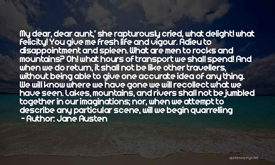Adieu Quotes By Jane Austen