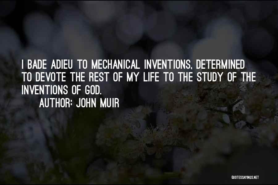 Adieu Quotes By John Muir