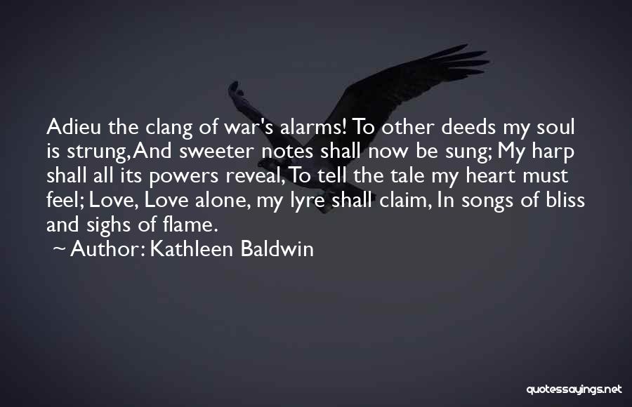 Adieu Quotes By Kathleen Baldwin