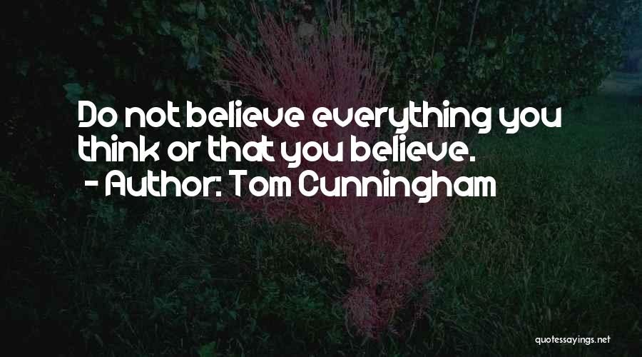 Adik Lang Quotes By Tom Cunningham