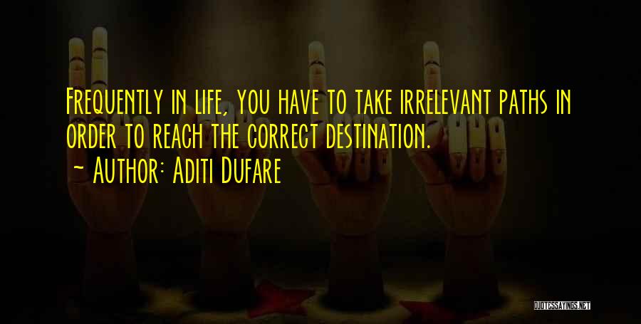 Aditi Dufare Quotes 502075