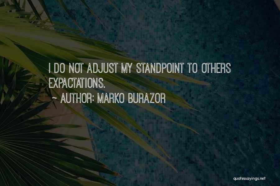 Adjust Your Expectations Quotes By Marko Burazor