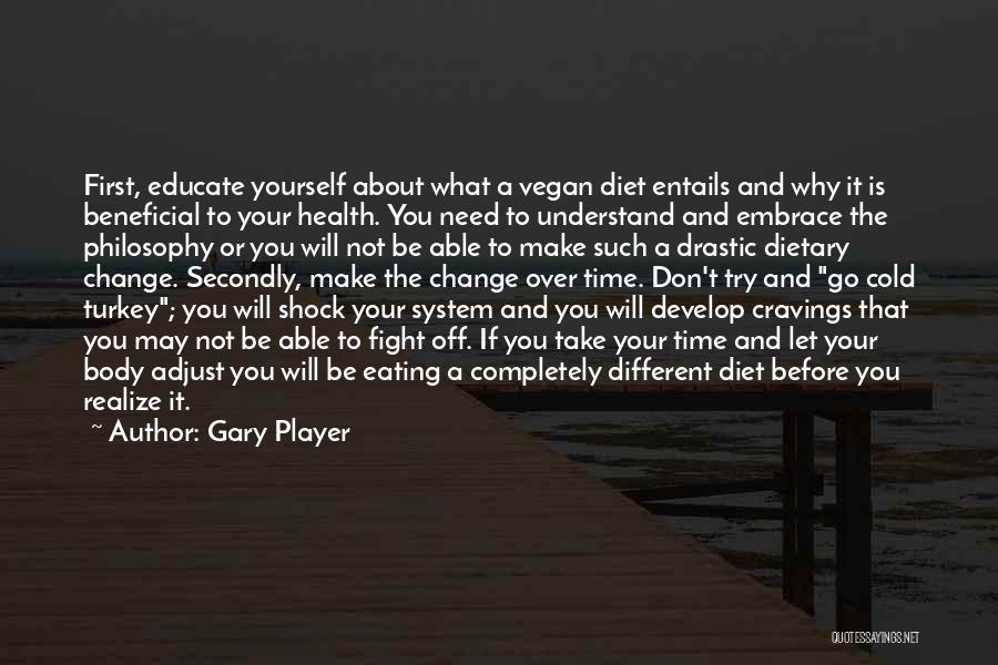 Adjust Yourself Quotes By Gary Player