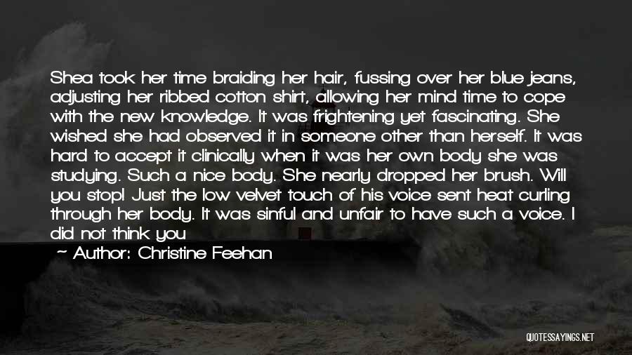 Adjusting Me Quotes By Christine Feehan