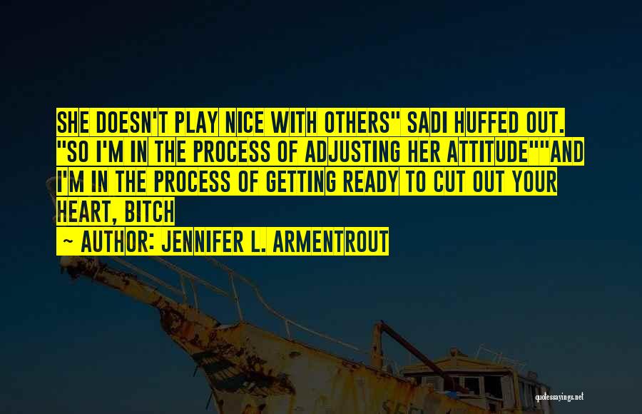 Adjusting Quotes By Jennifer L. Armentrout