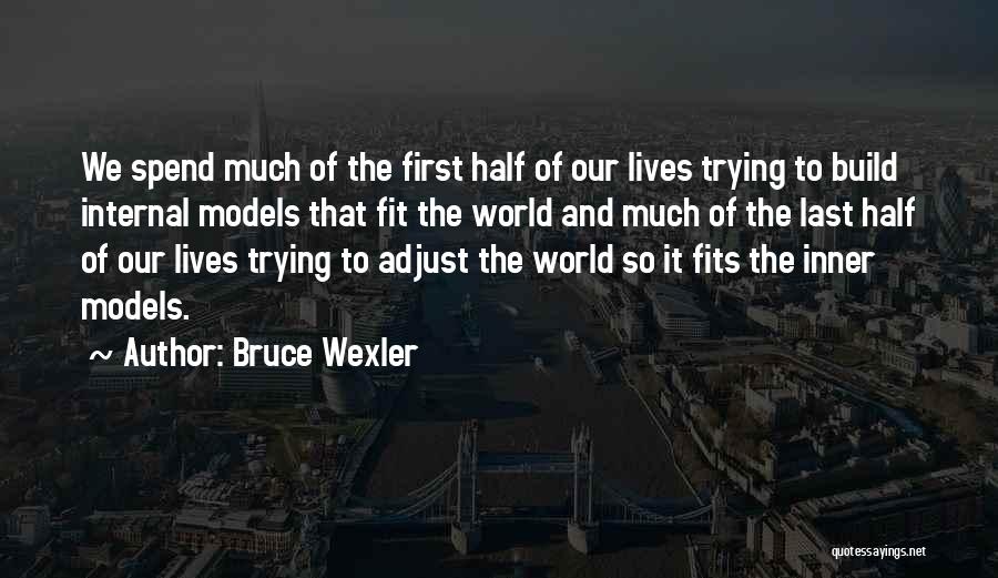 Adjustment Quotes By Bruce Wexler