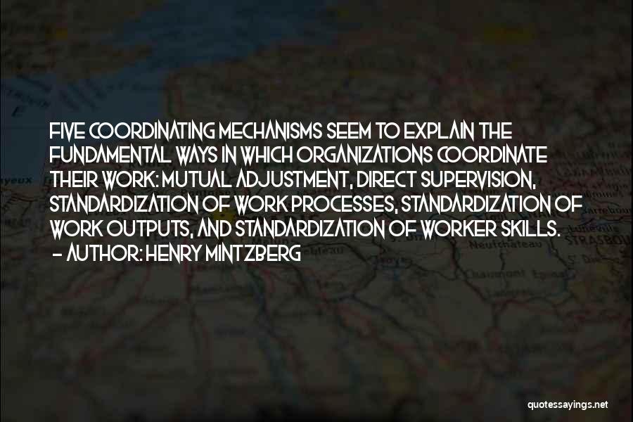 Adjustment Quotes By Henry Mintzberg