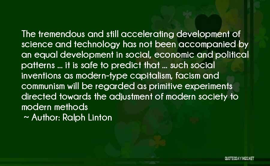 Adjustment Quotes By Ralph Linton