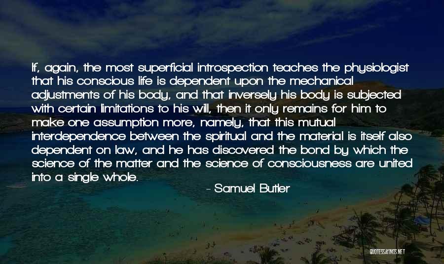 Adjustments In Life Quotes By Samuel Butler