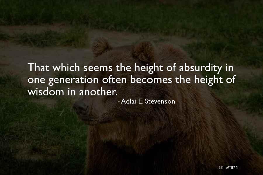 Adlai Stevenson 1 Quotes By Adlai E. Stevenson Adlai Stevenson 1 Quotes By Adlai E. Stevenson