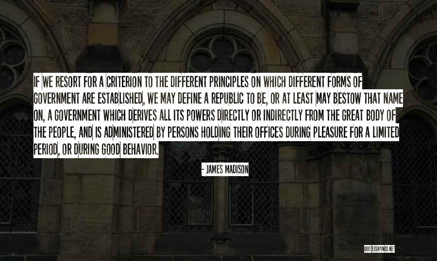 Administered Quotes By James Madison Administered Quotes By James Madison
