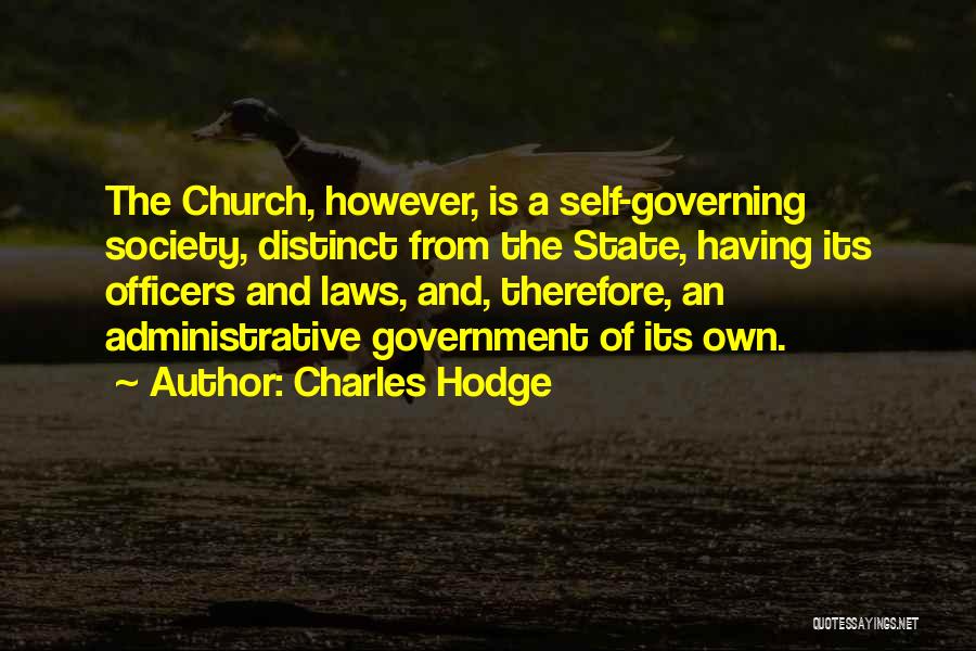 Administrative Quotes By Charles Hodge