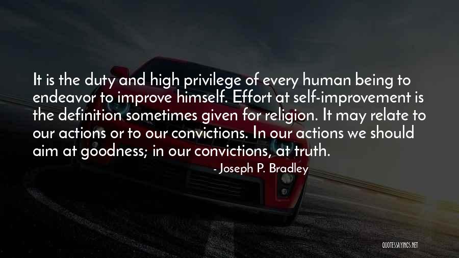 Administred Quotes By Joseph P. Bradley Administred Quotes By Joseph P. Bradley