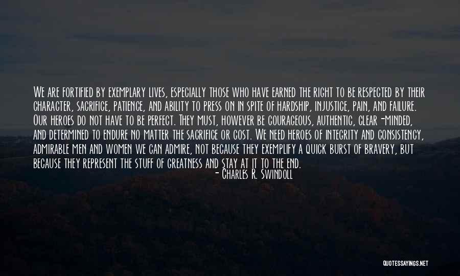 Admirable Men Quotes By Charles R. Swindoll Admirable Men Quotes By Charles R. Swindoll