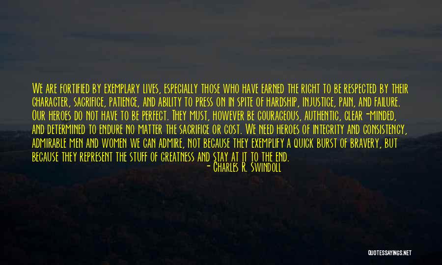 Admirable Women Quotes By Charles R. Swindoll