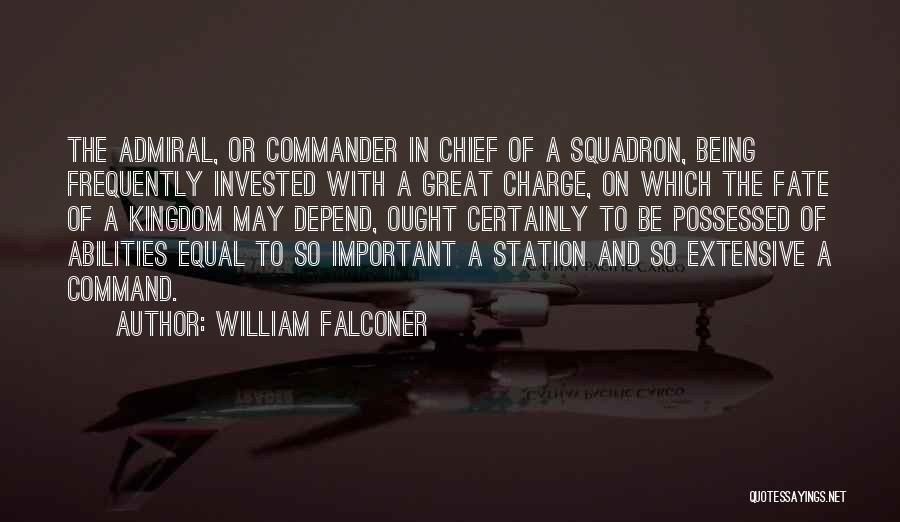 Admiral Quotes By William Falconer