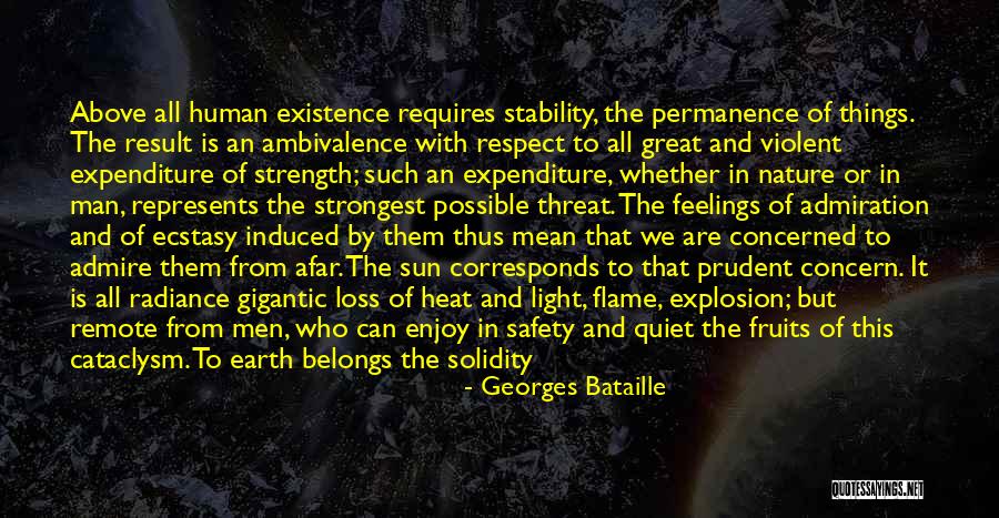 Admiration And Respect Quotes By Georges Bataille