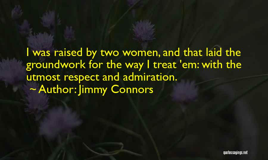 Admiration And Respect Quotes By Jimmy Connors