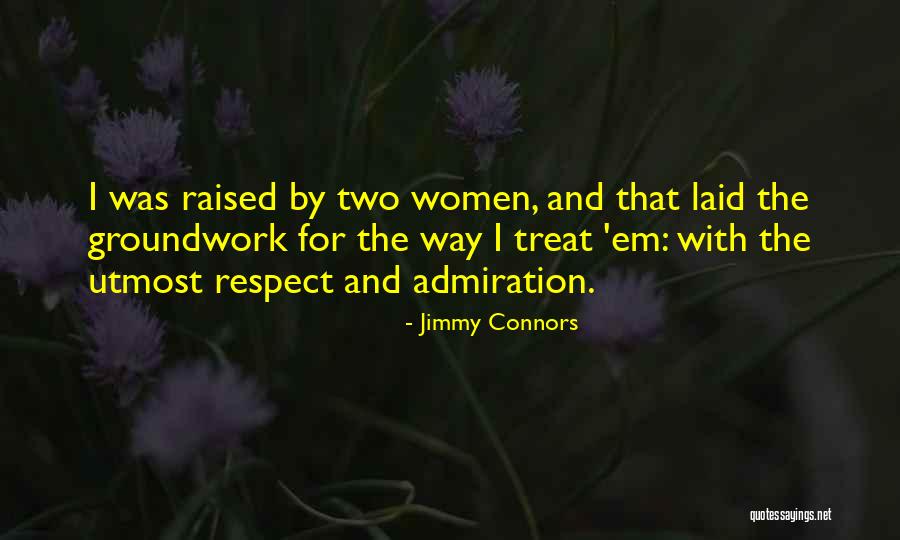 Admiration And Respect Quotes By Jimmy Connors