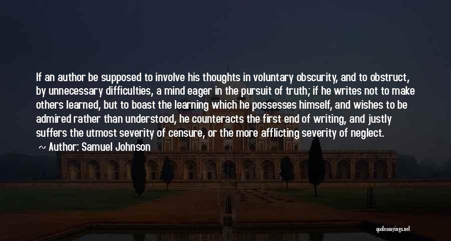 Admired Quotes By Samuel Johnson