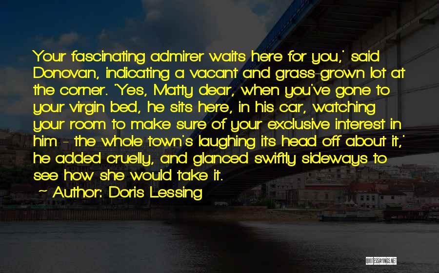 Admirer Quotes By Doris Lessing