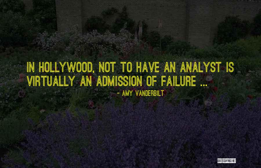 Admission Of Failure Quotes By Amy Vanderbilt Admission Of Failure Quotes By Amy Vanderbilt