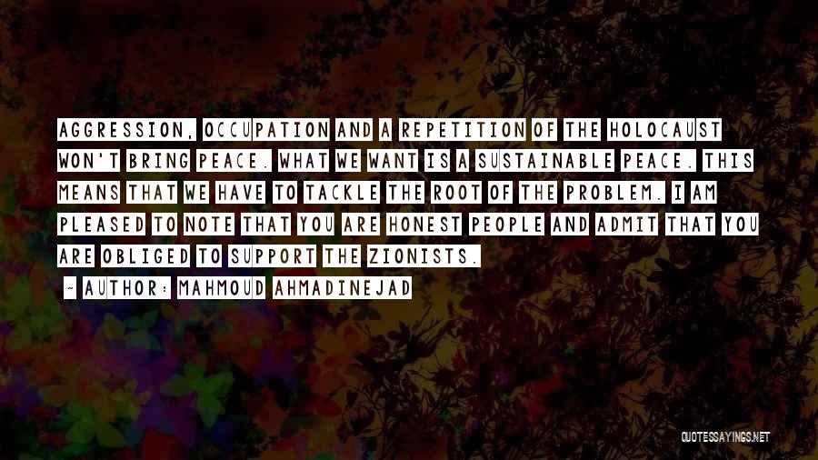 Admit Quotes By Mahmoud Ahmadinejad