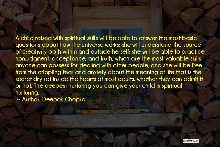 Admit The Truth Quotes By Deepak Chopra