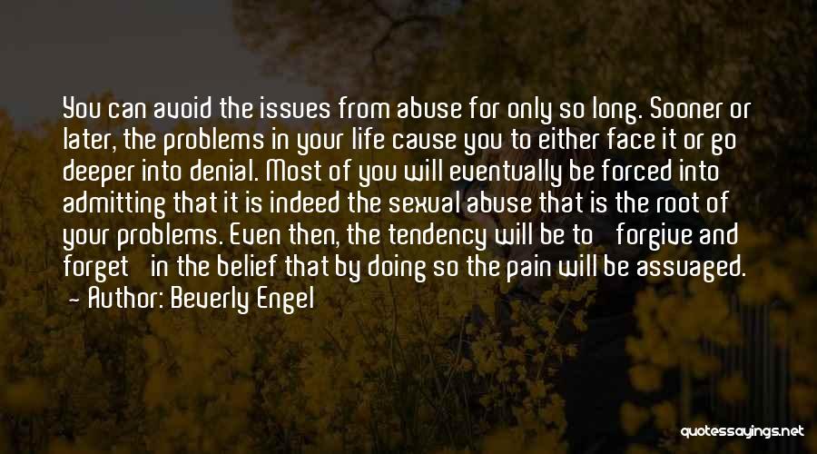 Admitting Pain Quotes By Beverly Engel