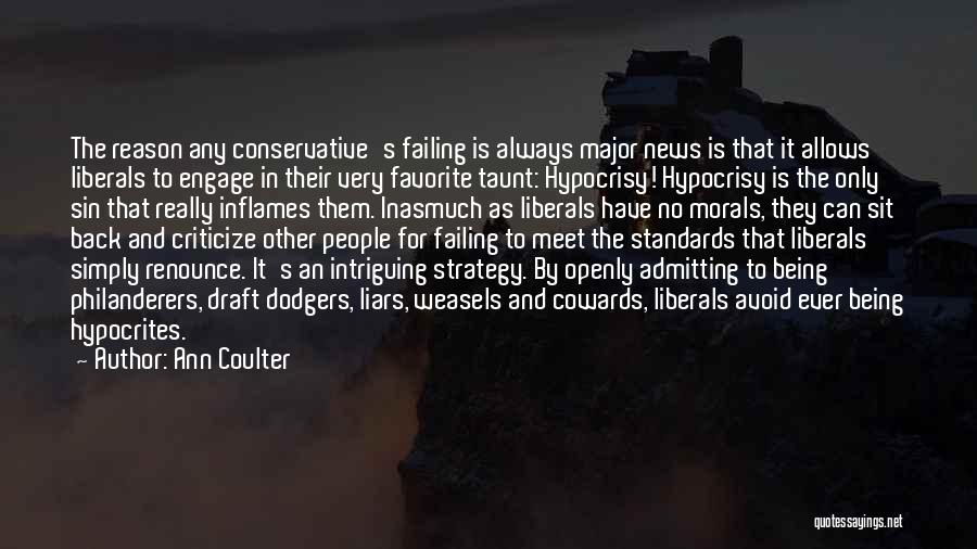 Admitting Quotes By Ann Coulter