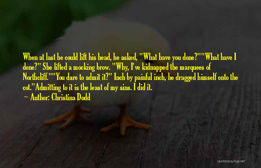 Admitting Quotes By Christina Dodd