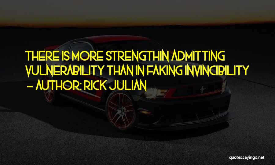 Admitting Quotes By Rick Julian
