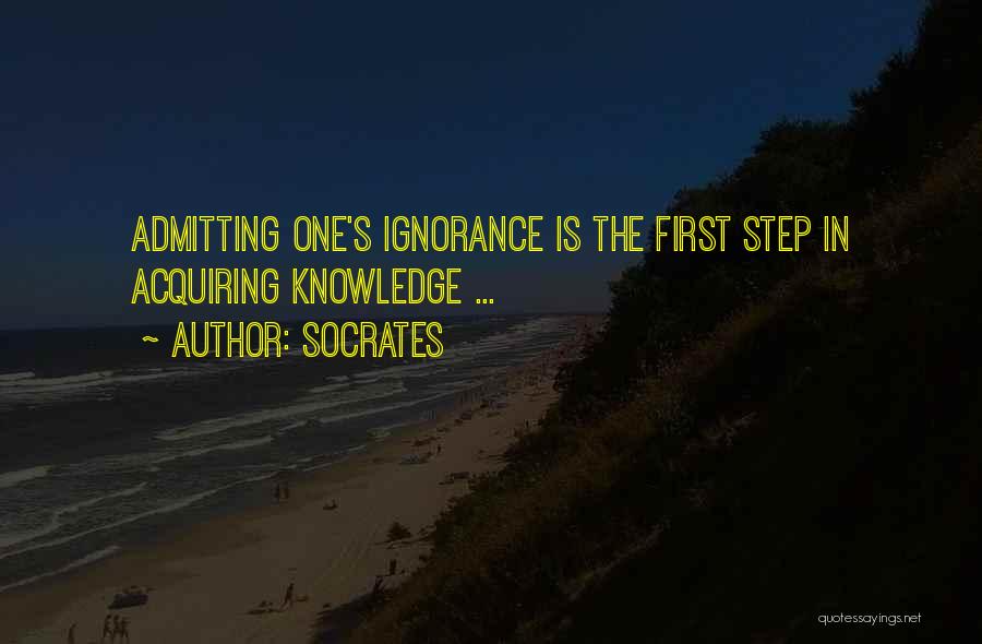 Admitting Quotes By Socrates
