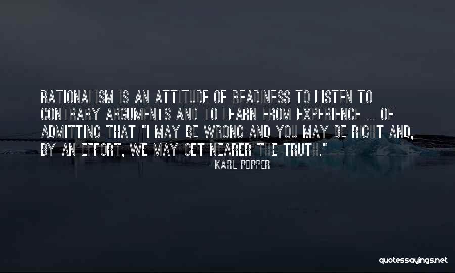 Admitting When You Are Wrong Quotes By Karl Popper Admitting When You Are Wrong Quotes By Karl Popper