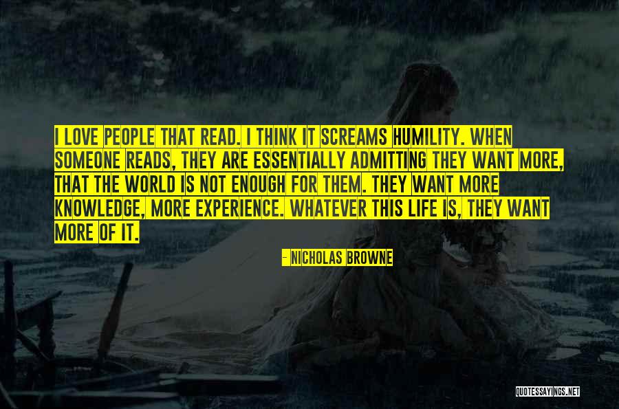 Admitting You Love Someone Quotes By Nicholas Browne Admitting You Love Someone Quotes By Nicholas Browne