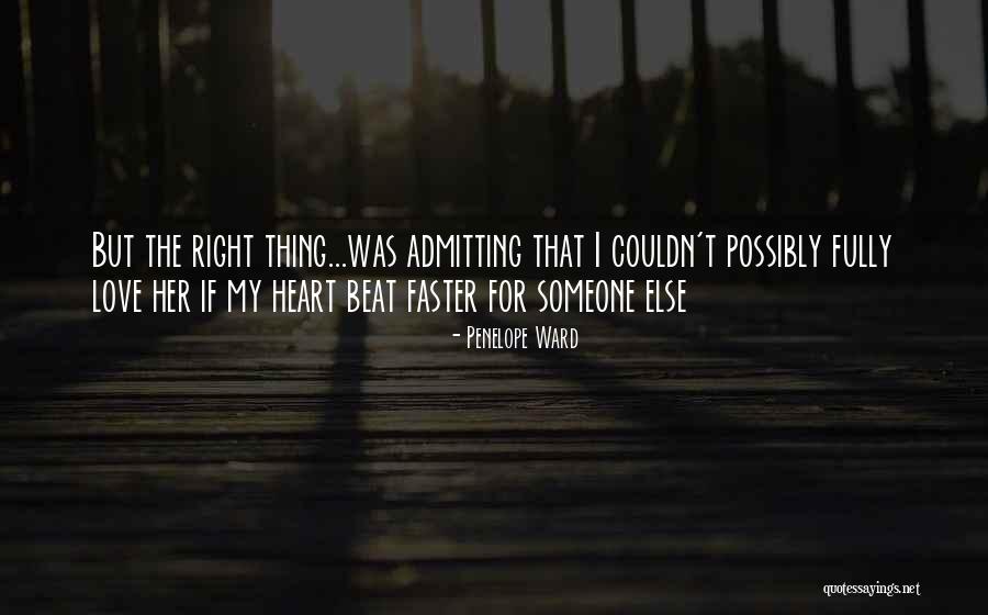 Admitting You Love Someone Quotes By Penelope Ward