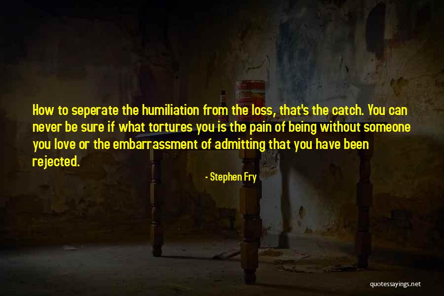 Admitting You Love Someone Quotes By Stephen Fry