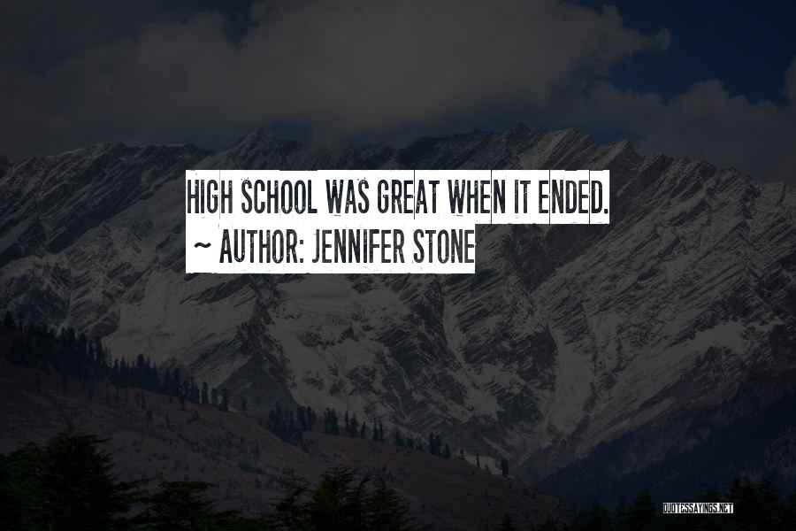 Adolescence Quotes By Jennifer Stone