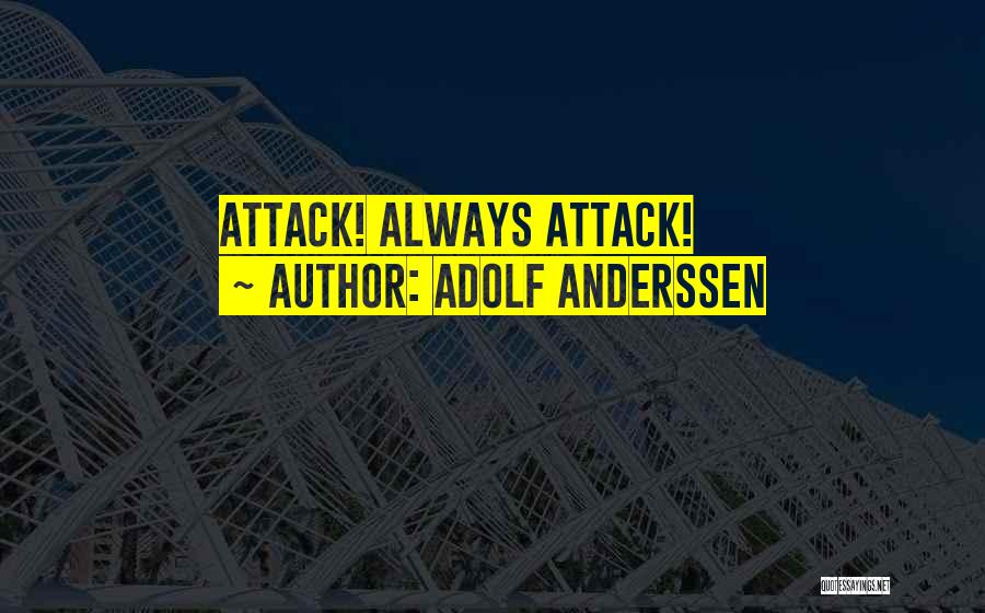 Adolf Anderssen Quotes 899612