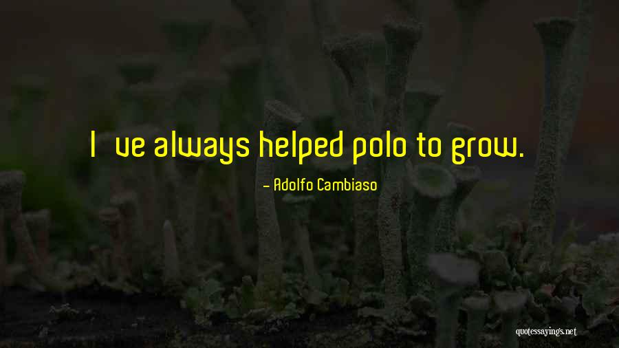 Adolfo Cambiaso Quotes 131615 Adolfo Cambiaso Quotes 131615
