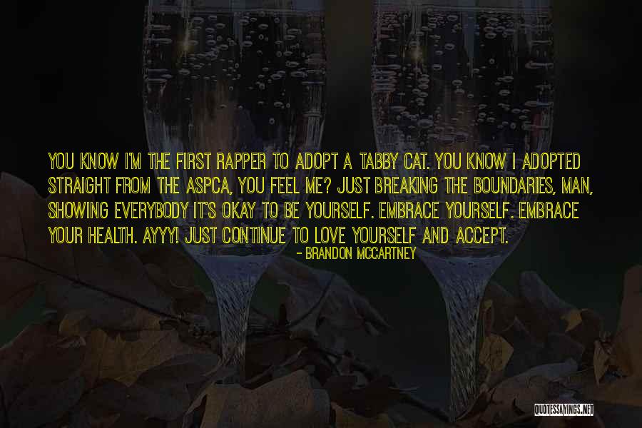 Adopt Love Quotes By Brandon McCartney