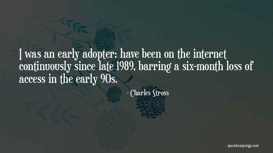 Adopter Quotes By Charles Stross Adopter Quotes By Charles Stross
