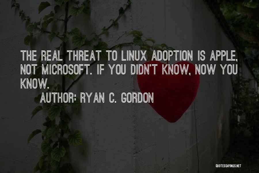 Adoption Quotes By Ryan C. Gordon